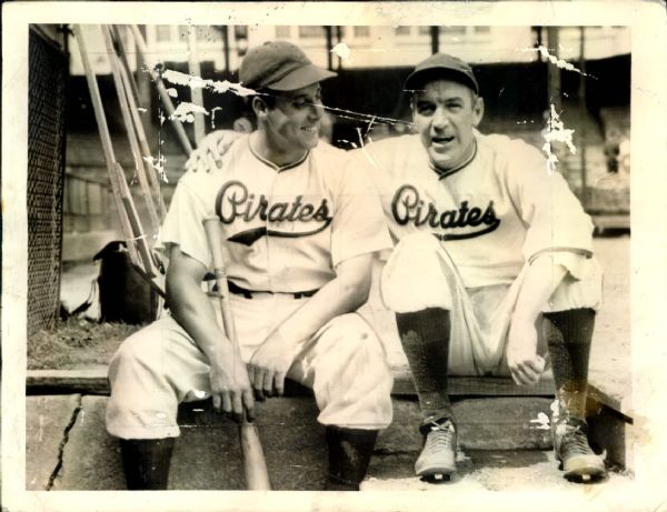 1931-38 Pittsburgh Pirates "The Sporting News Collection Archives" Original Photos (Sporting News Collection Hologram/MEARS Photo LOA) - Lot of 9