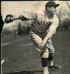 1926-40 Boston Red Sox The Sporting News Collection Archives Original Photos (Sporting News Collection Hologram/MEARS Photo LOA) - Lot of 22