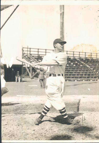 1929-41 Paul Waner Pittsburgh Pirates Boston Braves "Boston Herald Archives" Original Photos (Boston Herald Hologram/MEARS LOA) - Lot of 3