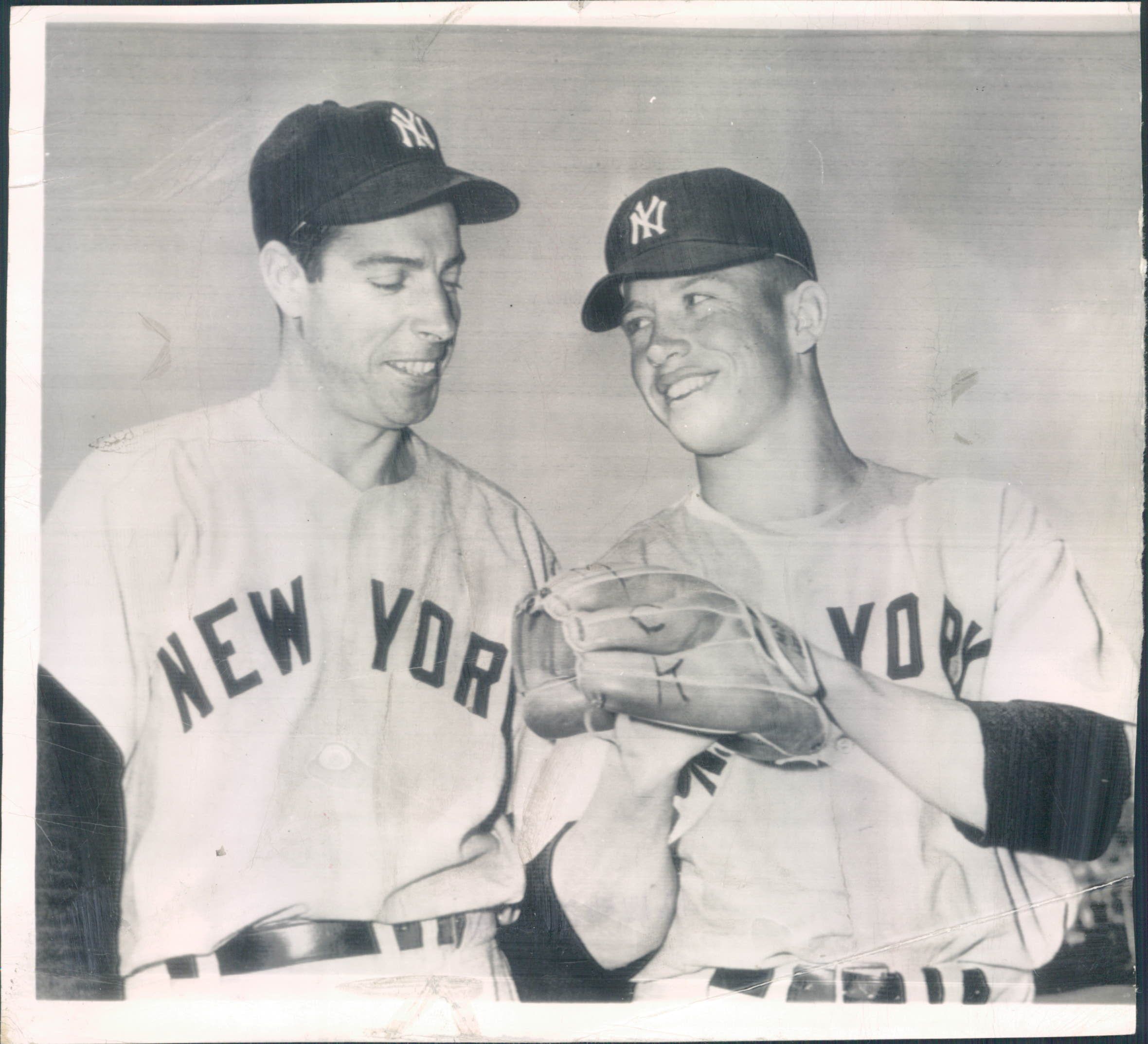 mickey mantle joe dimaggio starting lineup