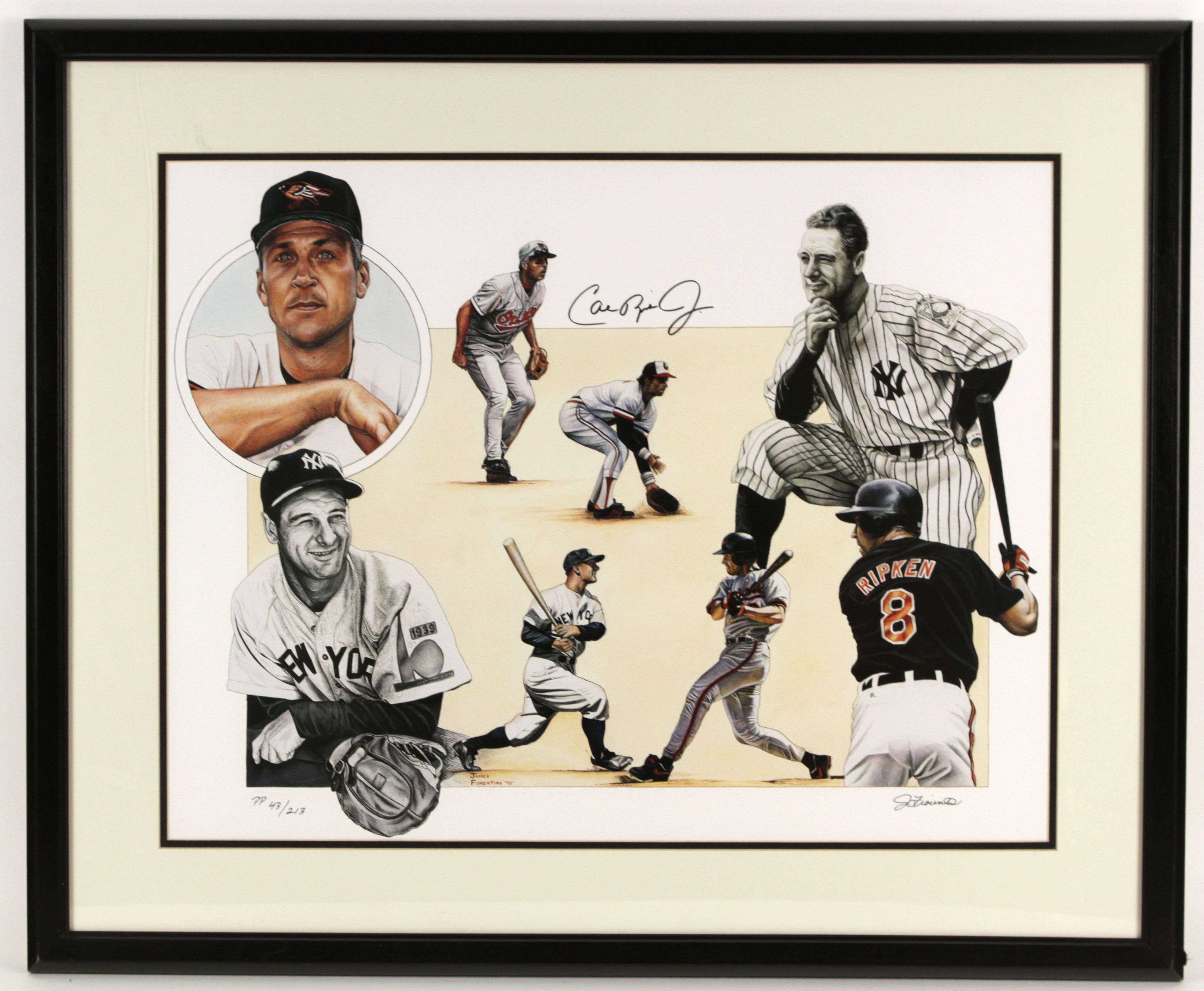 Lot Detail - 1995 Cal Ripken Jr. Baltimore Orioles Signed 31 1/2