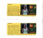 1994 Larry Bird Boston Celtics Calling Card - Lot of 2