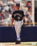 1990s David Nilsson Milwaukee Brewers Signed 8" x 10" Photo - JSA Sticker 