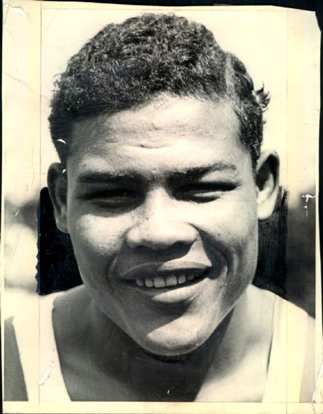 1936 Joe Louis "TSN Collection Archives" Original 6 1/4" x 8" Photo (Sporting News Collection Hologram/MEARS LOA)