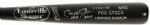 2007 circa Cal Ripken Jr. Louisville Slugger Autographed Black Bat (MEARS Auction LOA/JSA)