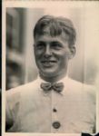 1923 Bobby Jones  "Boston Herald Archives" Original 5" x 7" Photo (Boston Herald Hologram/MEARS LOA)