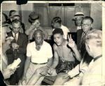 1936-48 Joe Louis "TSN Collection Archives" Original Photo - Lot of 3 (Sporting News Collection Hologram/MEARS LOA)