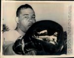 1936-48 Joe Louis TSN Collection Archives Original Photo - Lot of 3 (Sporting News Collection Hologram/MEARS LOA)