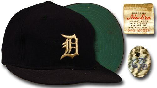 1970s Detroit Tigers Game Worn Hat Bat Boy (MEARS Auction LOA)