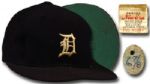 1970s Detroit Tigers Game Worn Hat Bat Boy (MEARS Auction LOA)