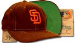 1985-86 San Diego Padres #34 Jack Krol Game Worn Cap (MEARS Auction LOA)