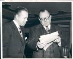 1955-60 George Weiss New York Yankees General Manager TSN Collection Archives Original Photos (Sporting News Collection Hologram/MEARS Photo LOA) - Lot of 7