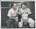 1955 Yogi Berra & Joe Garagiola New York Yankees  "TSN Collection Archives" Original 8" x 10" Photo (Sporting News Collection Hologram/MEARS Photo LOA)