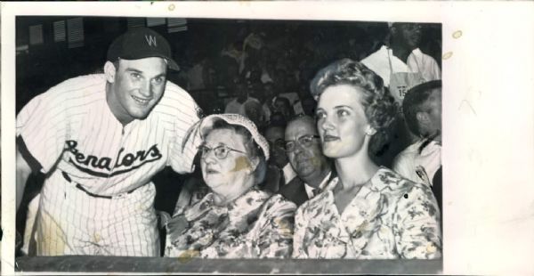 1959 Harmon Killebrew Washington Senators "Boston Herald Collection Archives" Original 8 1/4" x 4 1/4" Photo (BH Hologram/MEARS LOA)