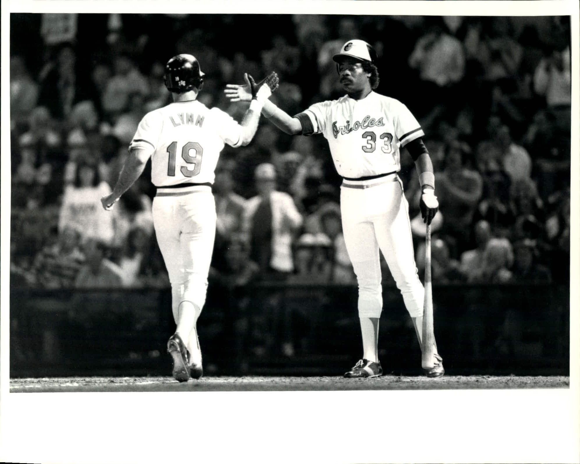Lot Detail 1986 Eddie Murray Fred Lynn Baltimore Orioles "TSN
