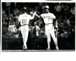 1986 Eddie Murray Fred Lynn Baltimore Orioles "TSN Collection Archives" Original 8" x 10" Photo (Sporting News Collection Hologram/MEARS LOA)