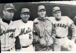 1965 Eddie Mathews Warren Spahn Lew Burdette Bob Buhl "TSN Collection Archives" Original 6" x 8.5" Photo (Sporting News Collection Hologram/MEARS LOA)