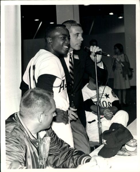 1966 Joe Morgan Houston Astros "TSN Collection Archives" Original 8" x 10" Photo (Sporting News Collection Hologram/MEARS LOA)