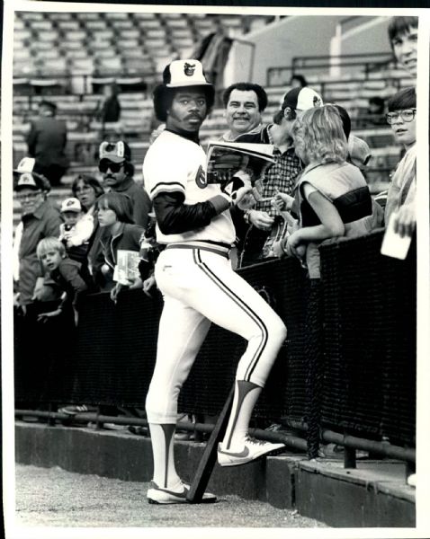 1982 Eddie Murray Baltimore Orioles "TSN Collection Archives" Original 8" x 10" Photo (Sporting News Collection Hologram/MEARS LOA)