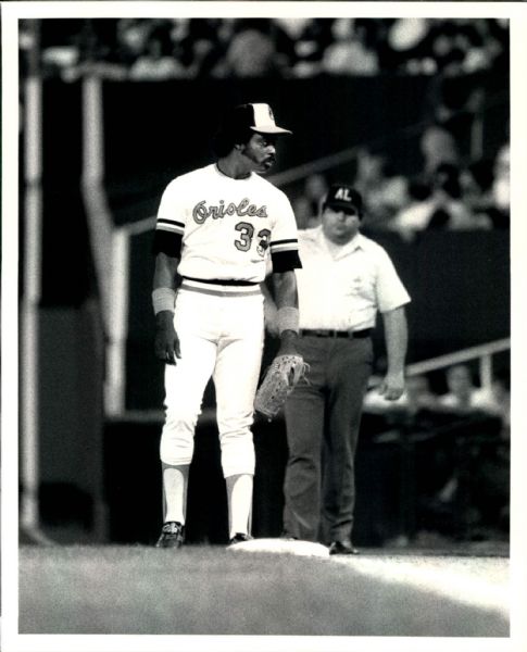 1983-90 Eddie Murray Baltimore Orioles Los Angeles Dodgers "TSN Collection Archives" Original 8" x 10" Photos (Sporting News Collection Hologram/MEARS LOA) - Lot of 5