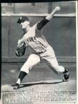 1961 Whitey Ford New York Yankees "Boston Herald Collection Archives" Original 7" x 9" Photo (BH Hologram/MEARS LOA)