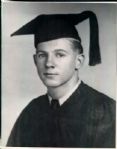 1950 Whitey Ford High School Graduation "Boston Herald Collection Archives" Original 6.5" x 8.5" Photo (BH Hologram/MEARS LOA)