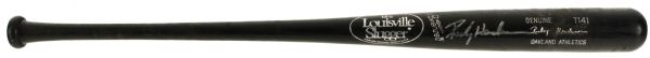 1991-97 Rickey Henderson Oakland Athletics Autographed Louisville Slugger Baseball Promotional Model Bat (MEARS A5/JSA)