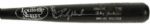 1991-97 Rickey Henderson Oakland Athletics Autographed Louisville Slugger Baseball Promotional Model Bat (MEARS A5/JSA)