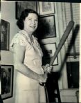 1956 Claire Ruth Wife of Babe "Boston Herald Collection Archives" Original 6.5" x 8" Photo (BH Hologram/MEARS LOA)