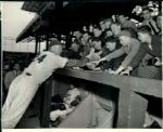 1954 Walter Alston Brooklyn Dodgers "Boston Herald Collection Archives" Original 6.5" x 8.5" Photo (BH Hologram/MEARS LOA)