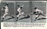 1958-70 Whitey Ford New York Yankees Boston Herald Collection Archives Original Photos (BH Hologram/MEARS LOA) - Lot of 3