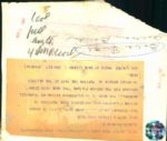 1947-48 Babe Ruth New York Yankees Boston Herald Collection Archives Original Photos (BH Hologram/MEARS LOA) - Lot of 4