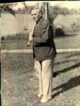 1937-46 Joe Tinker Chicago Cubs "TSN Collection Archives" Original 6.5" x 7" Photos (Sporting News Collection Hologram/MEARS LOA) - Lot of 2