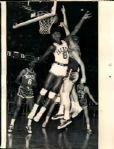 1961 Walt Bellamy Chicago Packers Bill Russell "Chicago Sun Times Collection Archives" Original 8" x 10" Photo (CST Hologram/MEARS LOA)