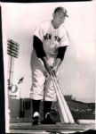 1953 Johnny Mize New York Yankees  "Boston Herald Collection Archives" Original 5 3/4" x 8 1/4" Photo (BH Hologram/MEARS LOA)