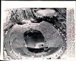 1956-72 Stadium Aerial View Photo Seattle Times Archives Original Photo - Lot of 10 (Seattle Times Hologram/MEARS LOA)