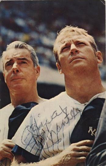 1970s-80s Mickey Mantle New York Yankees Signed 3 1/2" x 5 1/2" Postcard - JSA 