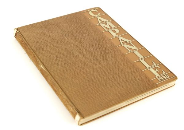 1938 Woodrow Wilson High School Yearbook Featuring Bob Lemon