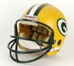1984-85 Lynn Dickey Green Bay Packers Game Worn Signed Helmet (Scott Waters/MEARS LOA/JSA)