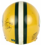 1984-85 Lynn Dickey Green Bay Packers Game Worn Signed Helmet (Scott Waters/MEARS LOA/JSA)