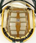 1984-85 Lynn Dickey Green Bay Packers Game Worn Signed Helmet (Scott Waters/MEARS LOA/JSA)