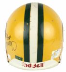 1984-87 Charles Martin Green Bay Packers Game Worn Signed Helmet - The Most Infamous Packer of Them All (Scott Waters/MEARS LOA/JSA) 