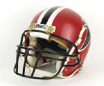 1984-87 Scott Case Atlanta Falcons Game Worn Signed Helmet (Scott Waters/MEARS LOA/JSA)
