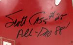 1984-87 Scott Case Atlanta Falcons Game Worn Signed Helmet (Scott Waters/MEARS LOA/JSA)