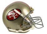 1986-88 Jerry Rice San Francisco 49ers Game Worn Signed Helmet (Scott Waters/MEARS LOA/JSA) Finest Example Known!