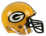 1983 Johnnie Gray Green Bay Packers Game Worn Signed Helmet (Scott Waters/MEARS LOA/JSA)