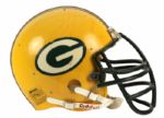 1980-84 Larry McCarren Green Bay Packers Game Worn Signed Helmet (Scott Waters/MEARS LOA/JSA) 