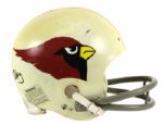 1981-83  Pat Tilley St. Louis Cardinals Game Worn Signed Helmet (Scott Waters/MEARS LOA/JSA) w/Tilley LOA