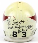 1981-83  Pat Tilley St. Louis Cardinals Game Worn Signed Helmet (Scott Waters/MEARS LOA/JSA) w/Tilley LOA