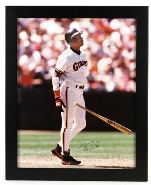 1990s Barry Bonds San Francisco Giants Signed 16" x 20" Photo - JSA Unframed 